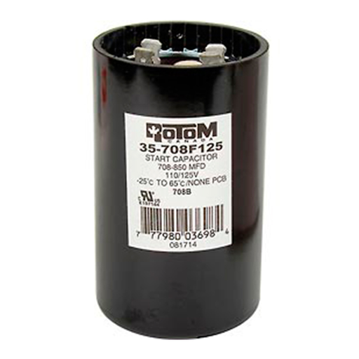 [CA708-1.NG] CAPACITOR ARRAN 708-850 MF 110V NGM = CGE