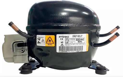 [EM2T60CLP] MOTOR COMP EMB 1/6 605 BTU R600 220V LBP