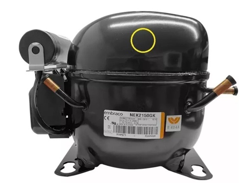 [NEK2150GK] MOTOR COMP EMB.ASPER 1/2 HP R404A LBP 2470 BTU 220/1/60