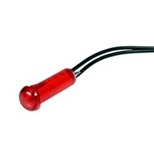 [PIL-C22V] PILOTO 220 ROJ C/CABLE ROSC